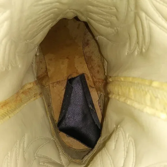 Black BRONCO Cowboy Boots Men's Size 11 EE - 1920 - Picture 12 of 16